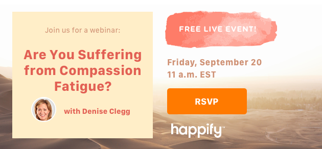 compassion fatigue webinar denise clegg