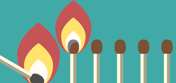 flames and matches
