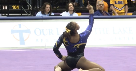 We Ve Never Seen A Crowd Go This Wild At A Gymnastics Meet