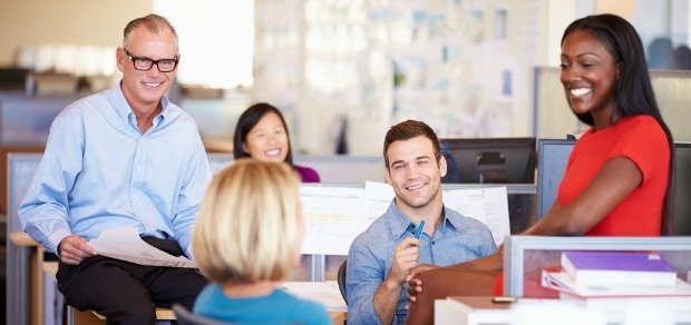 happy workplace