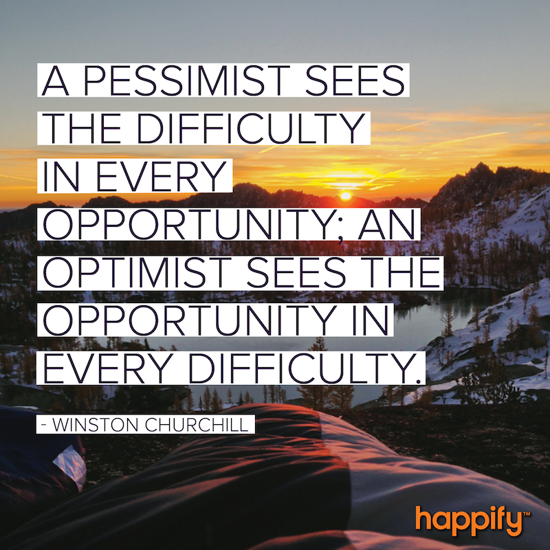 The good things that come from challenges winston churchill happify