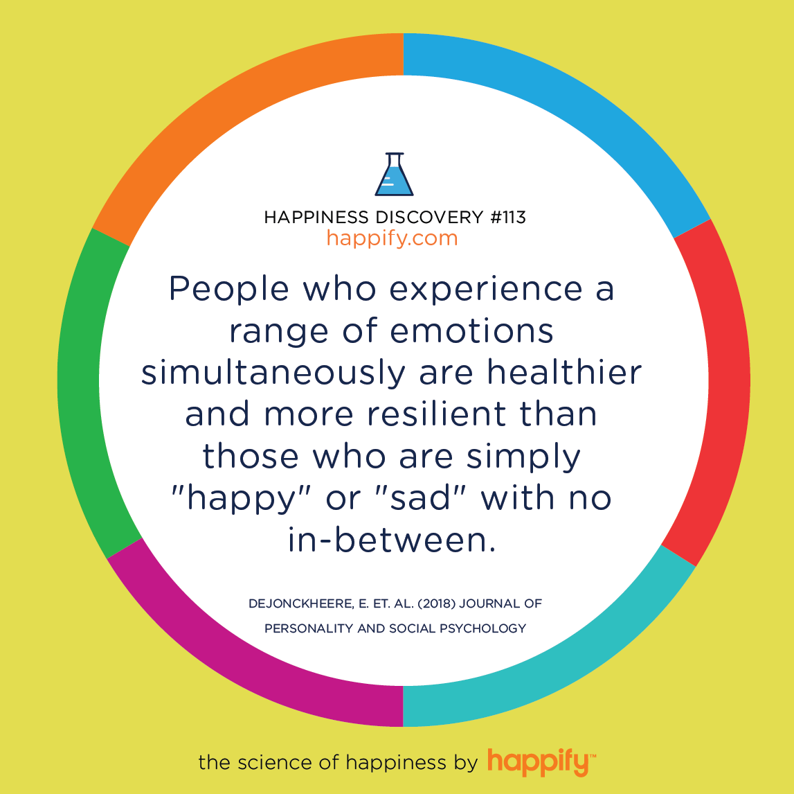 People who experience a range of emotions simultaneously are healthier and more resilient than those who are simply