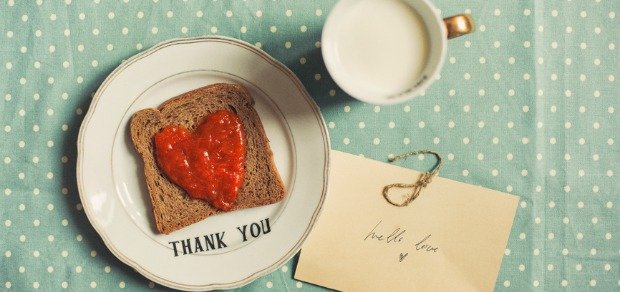 show gratitude