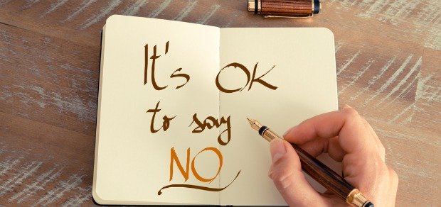 how to say no