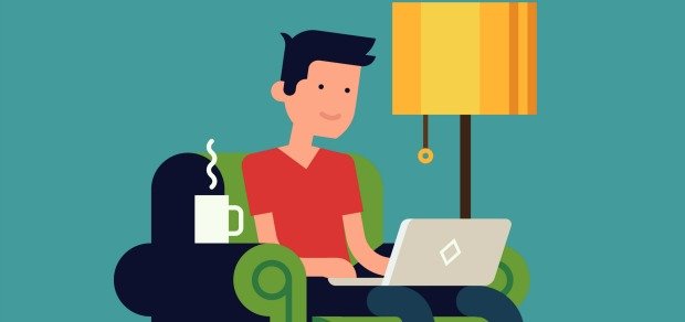 working from home